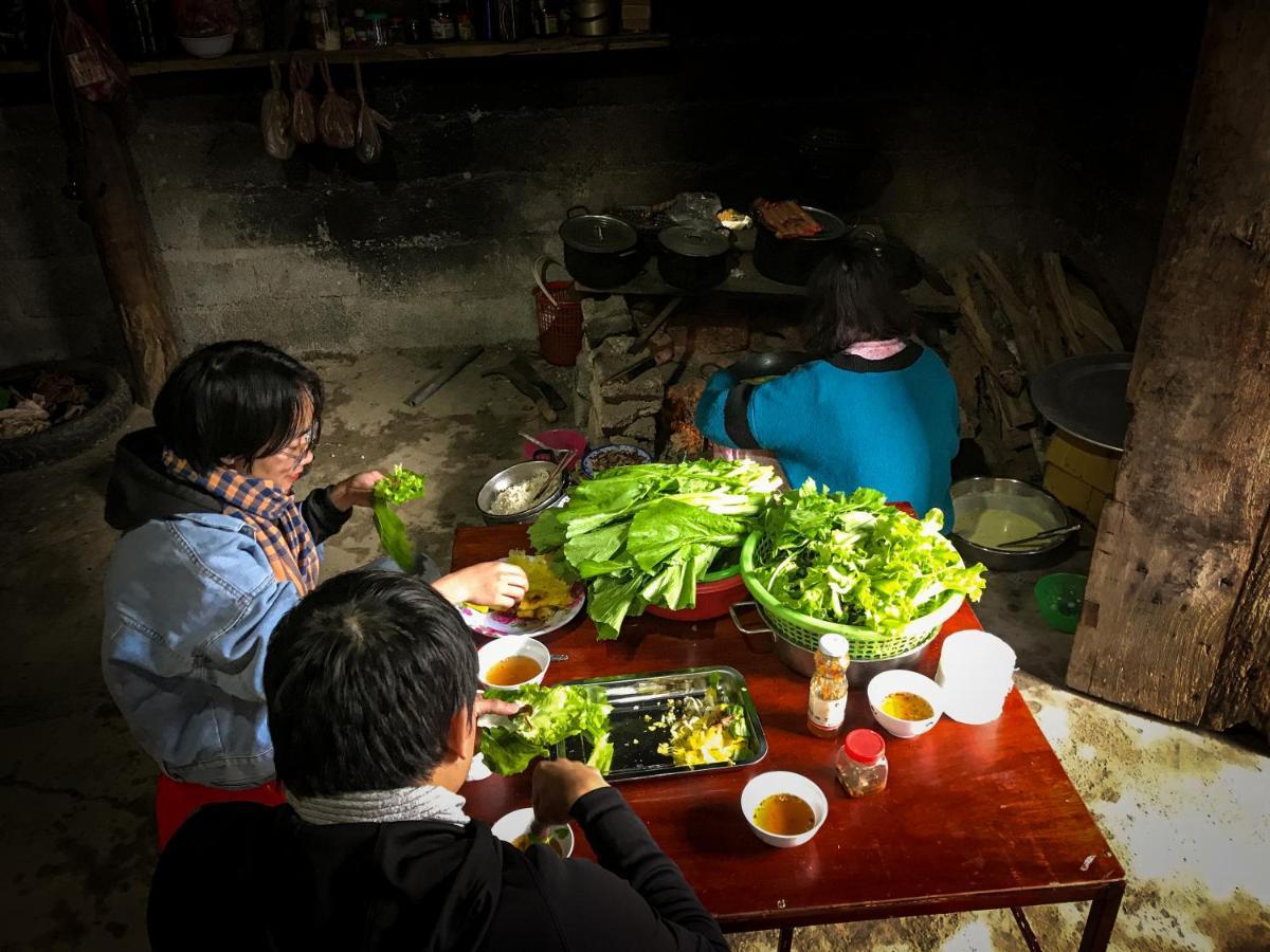 Homie House Thien Huong - Traditional Home Dong Van  Exteriér fotografie